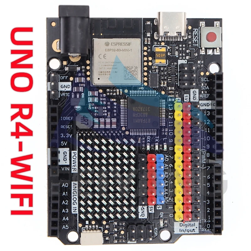 UNO R4 Minima Type-C USB ESP32-S3 WIFI Edition płytka rozwojowa kompatybilna z kontrolą do nauki programowania Arduino