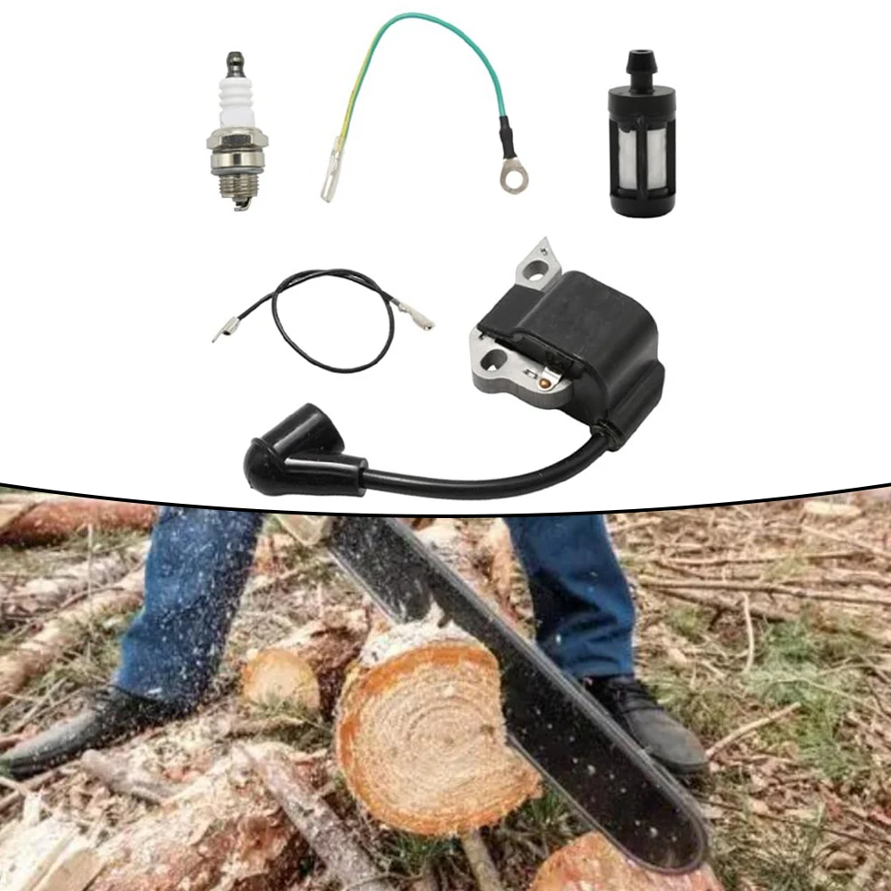 

Ignition Coil Set 1130 400 1302 For MS170 For MS170C For MS180 MS180C Chainsaws Garden Replacement Plastic Ignition Coil Kit