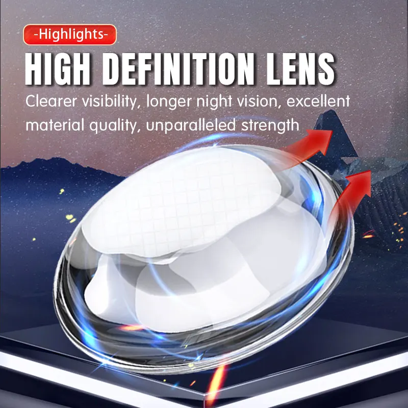 Motorcycle Auxiliary Led Spotlight Hi/Low Beam For Moto Universal Headlight Driving Fog Lights Lamp Front Additional Spotlights