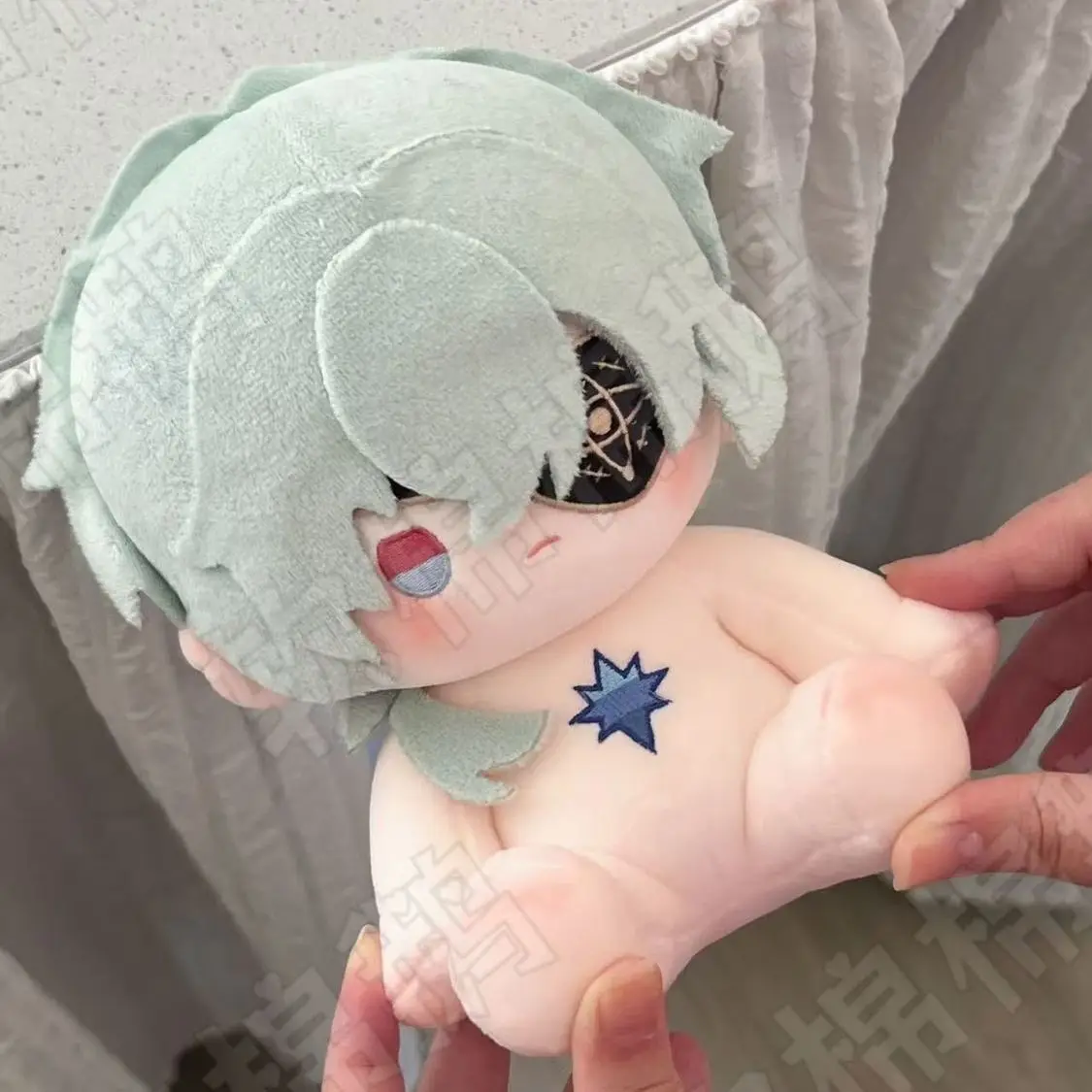 

Anime Honkai: Star Rail Anaxa 20cm Dolls Cotton Body Sitting Posture Cosplay Dress up Plush Stuffed Toys Cartoon Plushie Figure