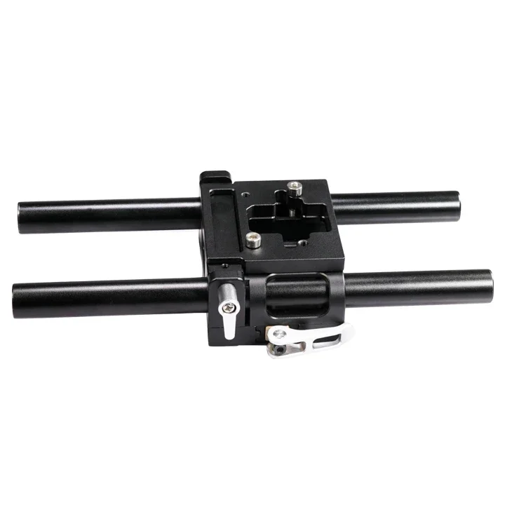 Hot-Sale Universal DSLR  15mm Rod Baseplate Kit  for Camera Cage with Video Film Movie Making Stabilizer System