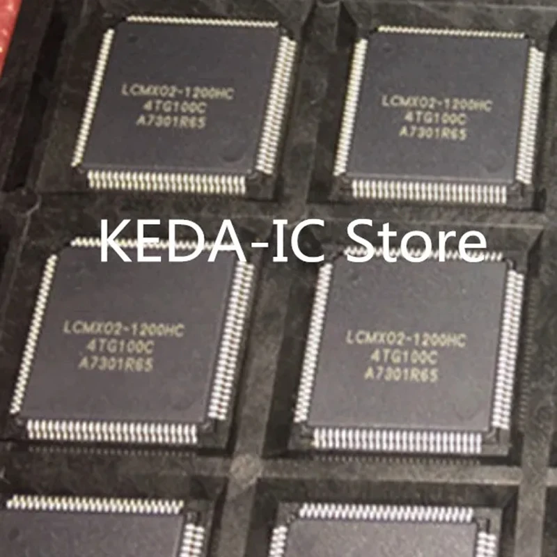 1PCS ~ 10 Pçs/lote LCMXO2-1200HC-4TG100C QFP100 novo original