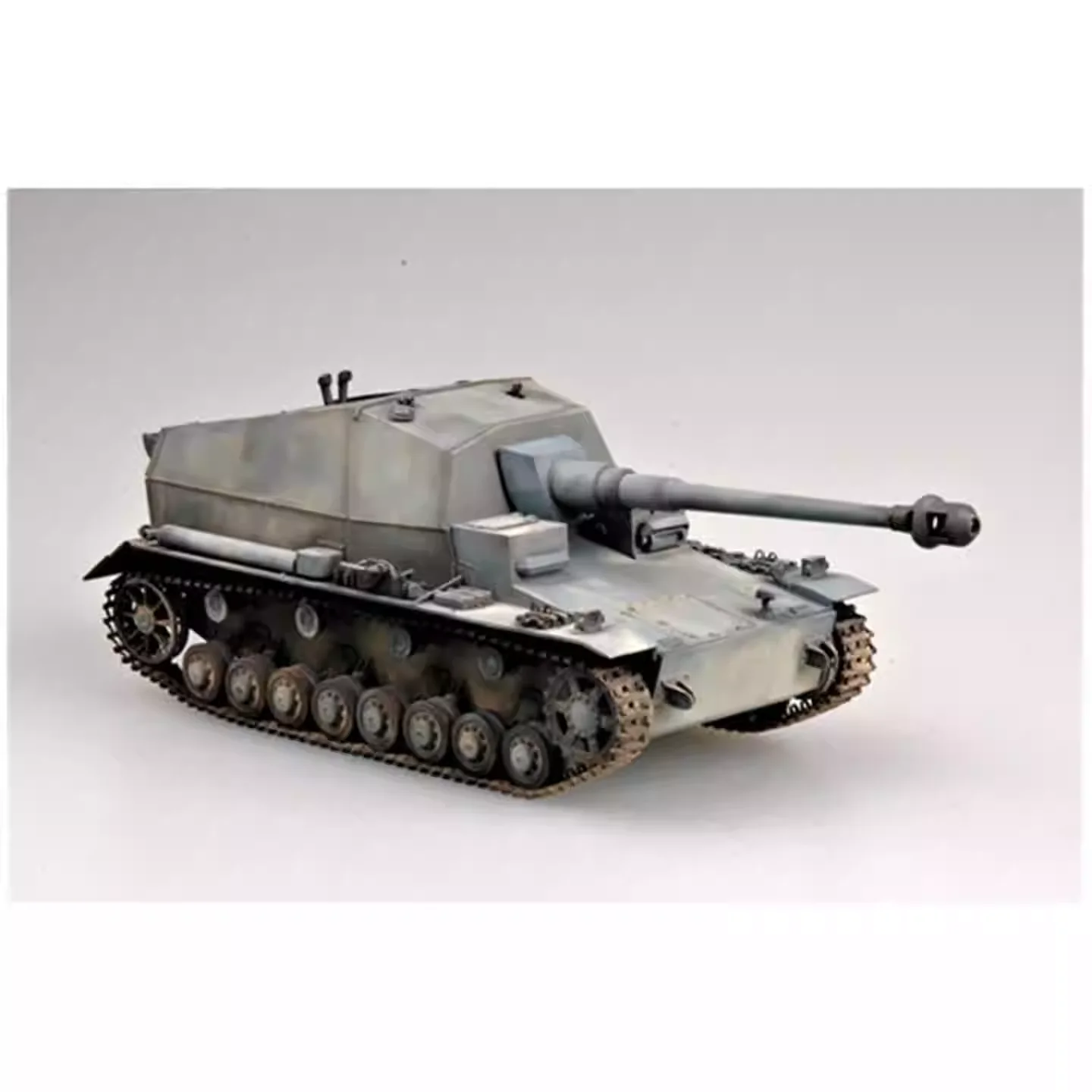 Trumpeter 1/35 00348 Allemand Pz. Sfl. IV A Dicker Max – Kit de modèle d'échelle d'assemblage militaire, jouet de bricolage, Collection cadeau d'anniversaire