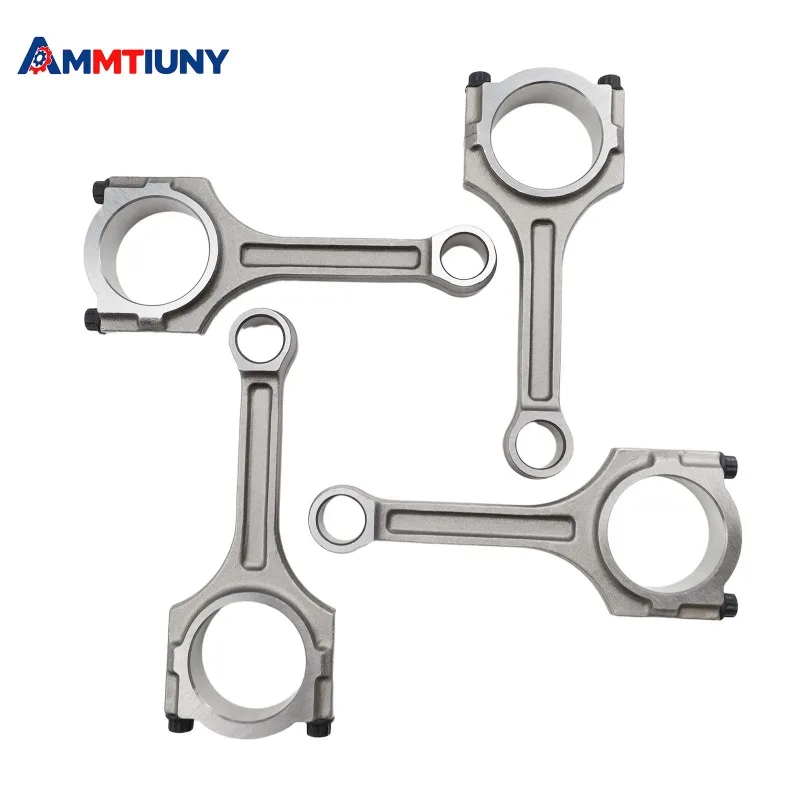 

4PCS Connecting Rods kit 23510-25240 for Hyundai Sonata Tucson Santa Fe 06-12 Kia Rondo Optima Forte Sportage Sorento 07-13 2.4L