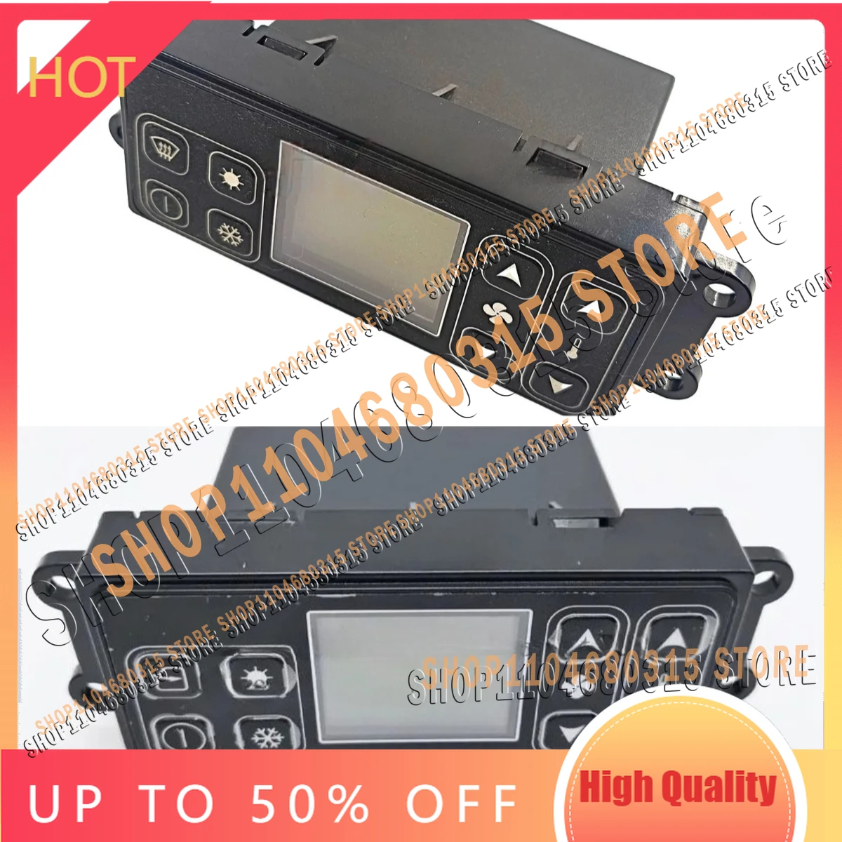 Excavator for Sunward for YC135 35 60 85-8 230 Yuchai High Quality Air Conditioning Control Panel Switch Defrost