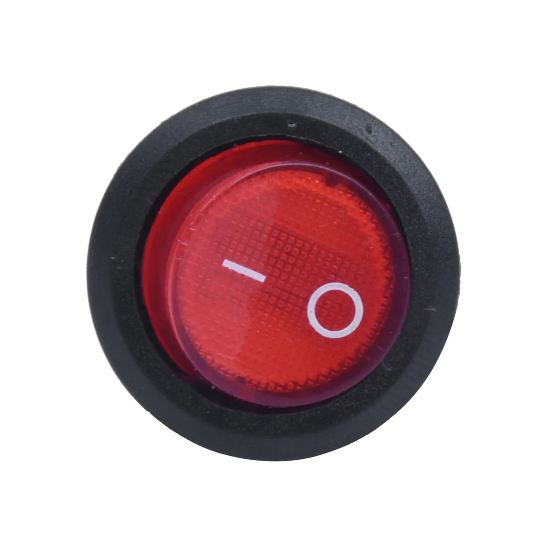 Sakelar Rocker Bipolar ON OFF Merah 3 pin 220V