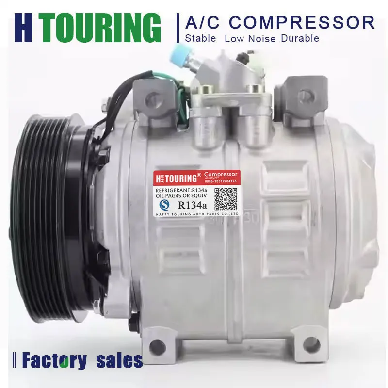 Ac Compressor FOR Toyota Coaster Bus / Mini Bus / Micro bus 10P30C 447220-1472 447300-0611 4472201472 4473000611 24V / 12V 7PK