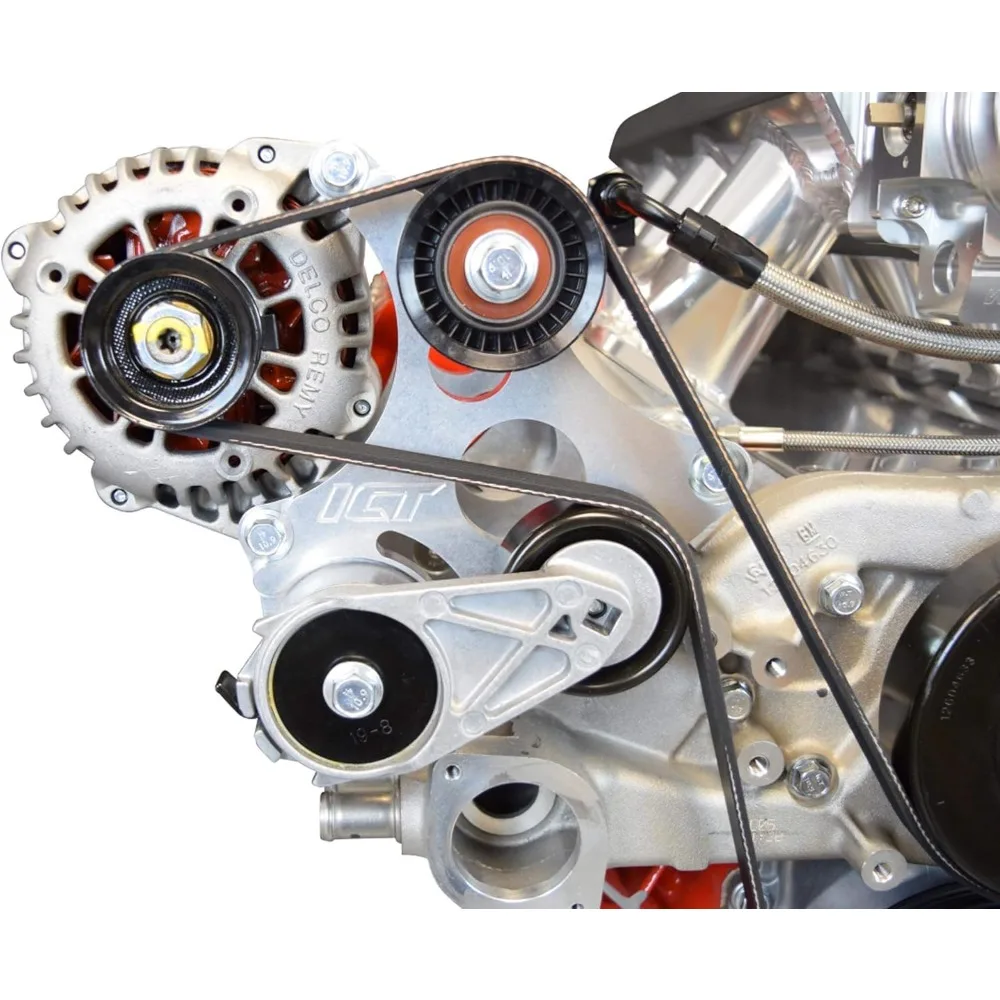 

LS Corvette Alternator Bracket Kit LSX LS1 LS2 LS3 LS7 LS6 LS9 CTS-V 551750-1