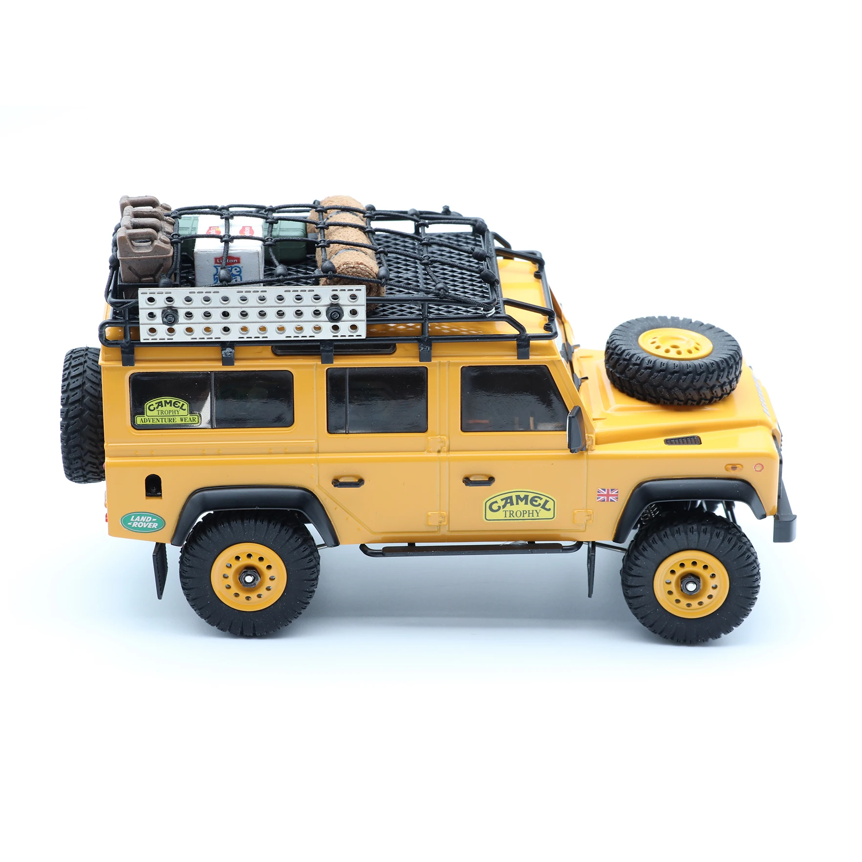 Orlando Hunter 1:35 1:32 1:24 Defender Camel Cup lega modello Car Water Sticker Shell Body esterno