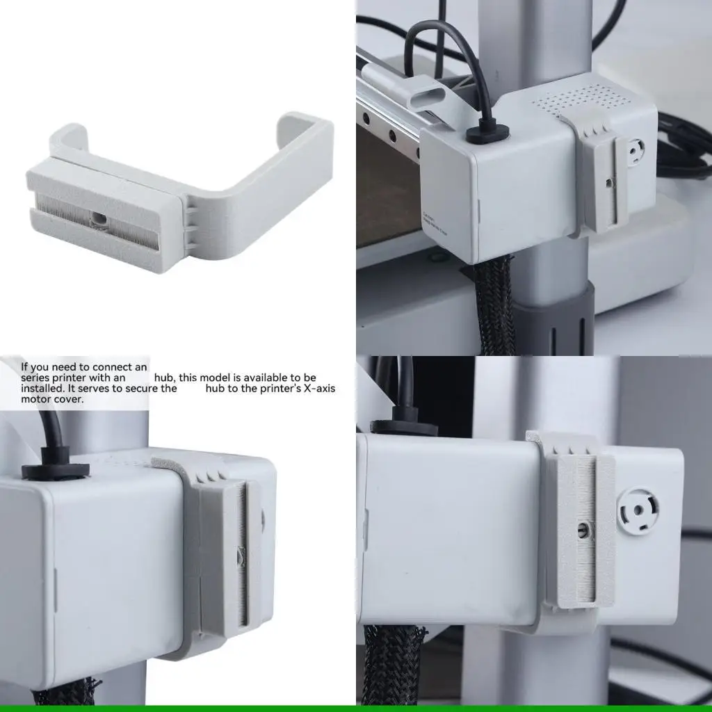 U55C Printer Hub Bracket Motor Cover Installation Simplifying 3D Printing Cover Organizing Printing Workshop Accessories