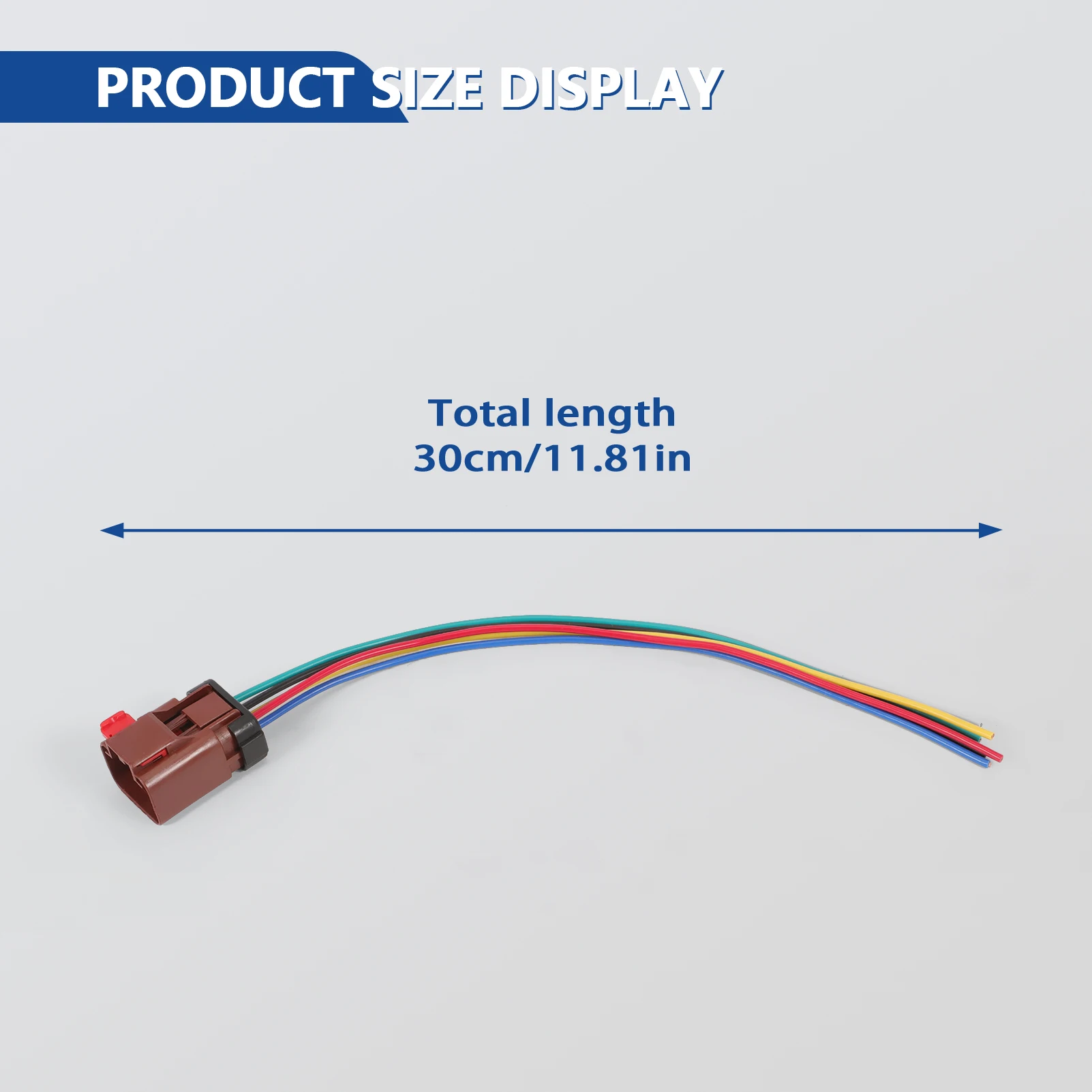 2 قطعة سيارة الذيل ضوء سلك تسخير موصل 5013984AA 55077347AF ل دودج ل دودج رام 1500 2002-2006 استبدال 55077348AF #3