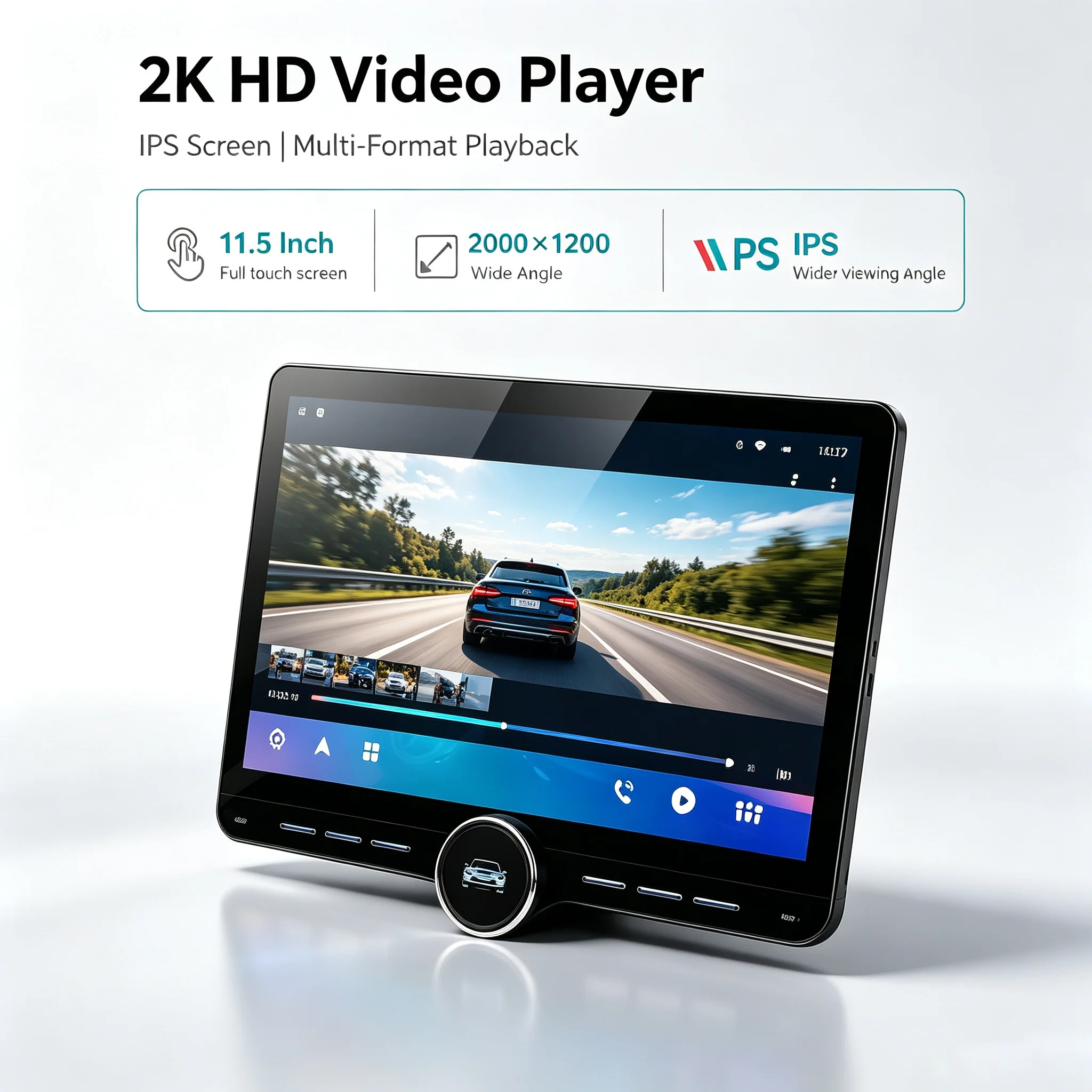 Android Auto Car Stereo 11.5 Inch For Toyota Avalon 2008‑2011 Car Radio GPS Navigation Carplay Entertainment 4G SIM LTE 4G