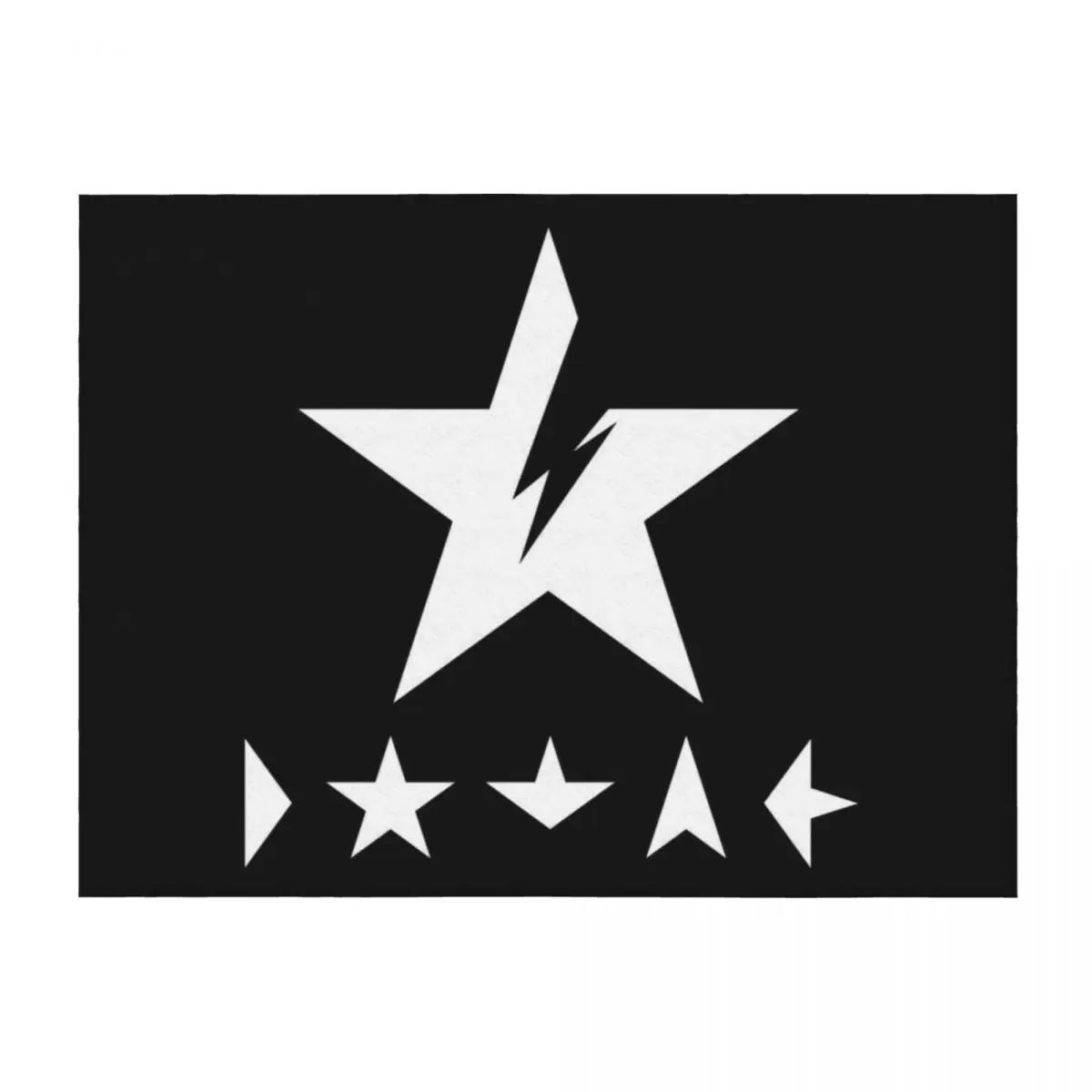 

Blackstar Ziggy 2 Throw Blanket Plush Beach Custom Blankets