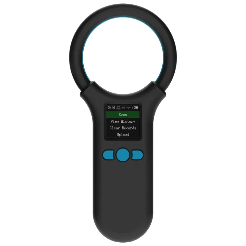 Handheld Rfid Reader 134.2 khz  FDX-b Type  Pet Microchip Reader    Animal Reader