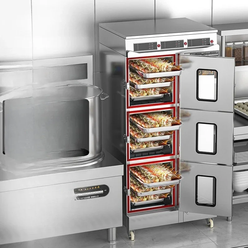 Commercial electric steamer steamer electric steamer canteen rice steamed buns large capacity drawer type