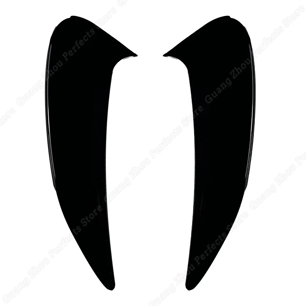 Rear Side Wind Blade Spoiler Air Vent Car Body Exterior Kits Accessories Gloss Black For Mercedes Benz CLE Coupe C236 2024+ AMG