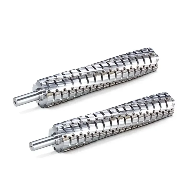 Adjustable Spiral Cutter Head for Wood Planer Machine Tungsten Carbide Tipped Knives Replacement Parts for Woodworking