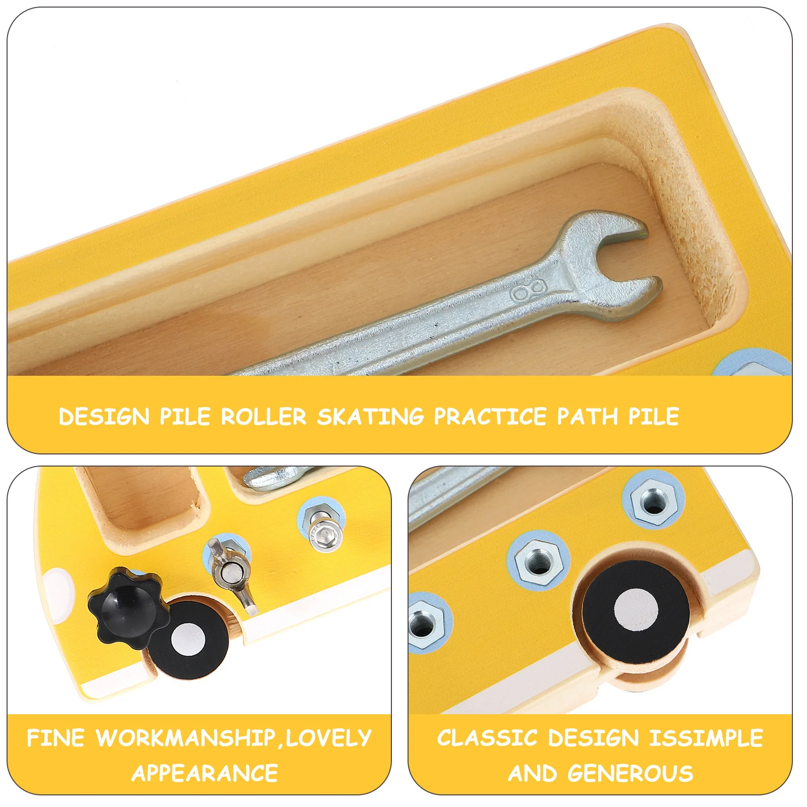 1 set 1 set tavola occupata in legno per bambini dado a vite giocattolo educativo precoce cognitivo apprendimento interattivo formazione per bambini