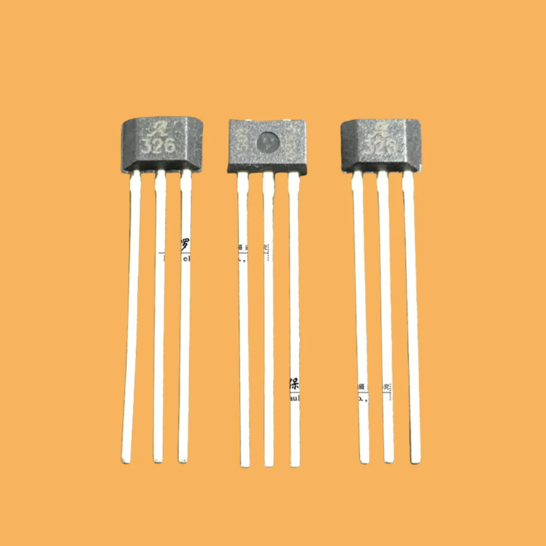 

10PCS/ Imported original A1326LUA-T silk screen 326 SIP-3 low-noise linear Hall effect sensor