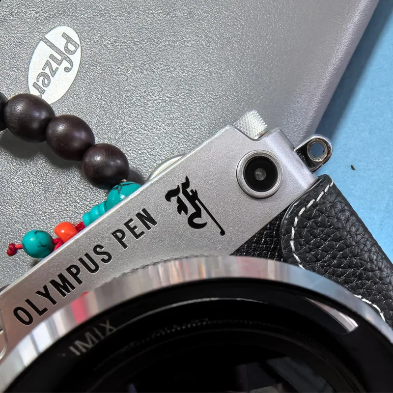 5pieces Metal F Logo Sticker Camera Decoration Nameplate  Badge for Olympus Olympus PEN Camera