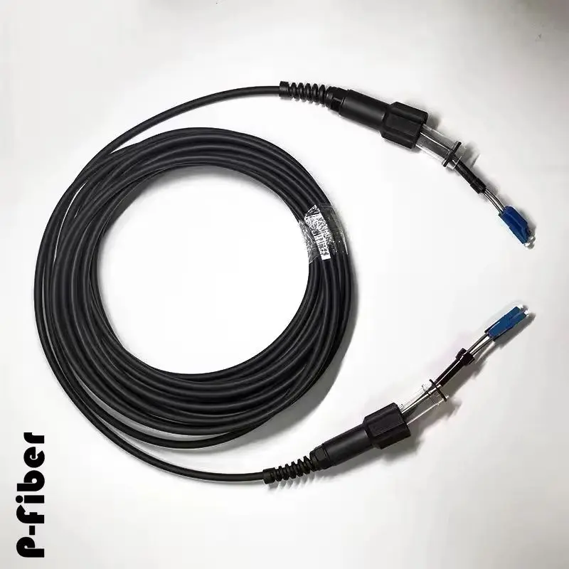 

уличный патчкорд 80 м 2/4 ядра 7,0 мм 2C 4C OM1 OM2 CPRI LC SC FC DVI водонепроницаемая перемычка FTTH оптоволоконный бронированный кабель 2 ядра