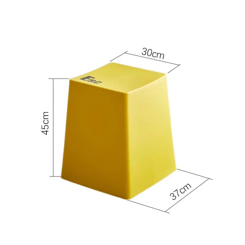 

Household thickened plastic stool, creative and simple living room keyboard glue bench