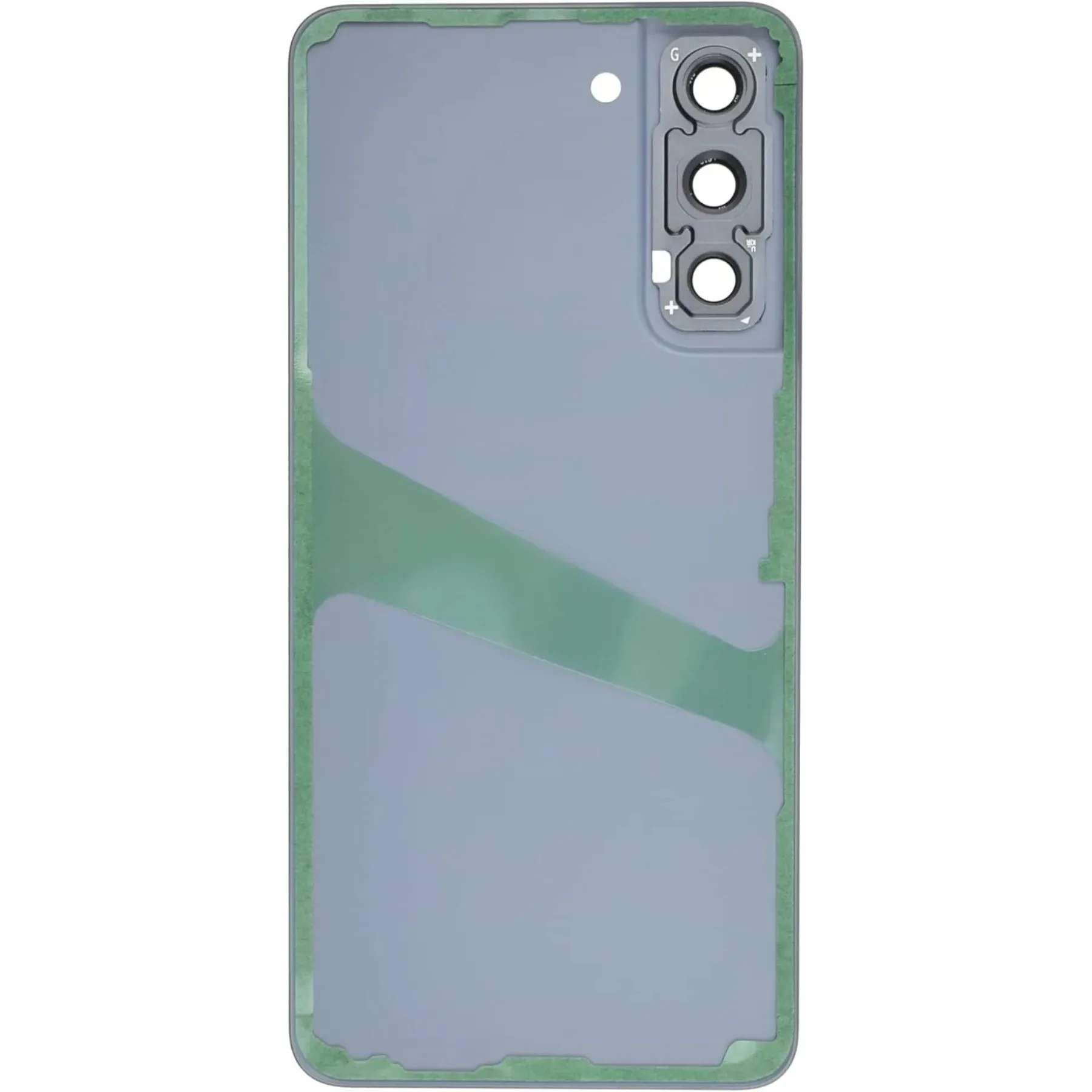 S21 FE 5G Graphite Back Panel with Camera Frame, Pre-Adhesive & Tools, No Logo Aftermarket Parts