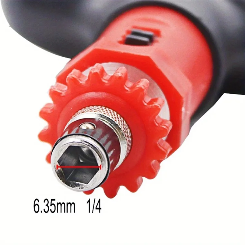 Manual T Type Ratchet Screwdriver Adjustable 6.35mm Rotate Forward Reverse Quick Bolt Driver Batch Bits 1/4 Inch Hex Ratchet Bit