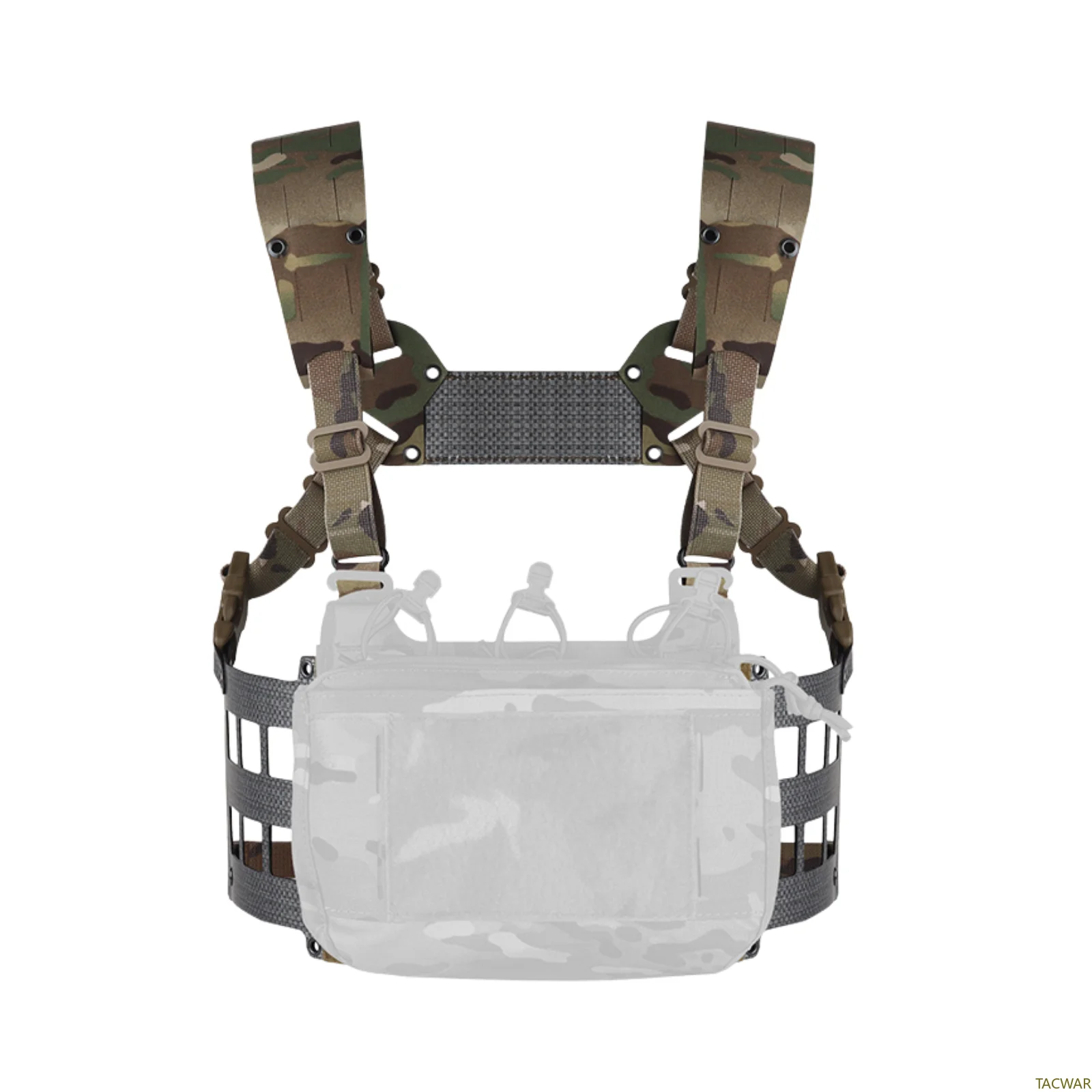 Plataforma de pecho FC V2 extendida para caza táctica y Airsoft - imagen 3