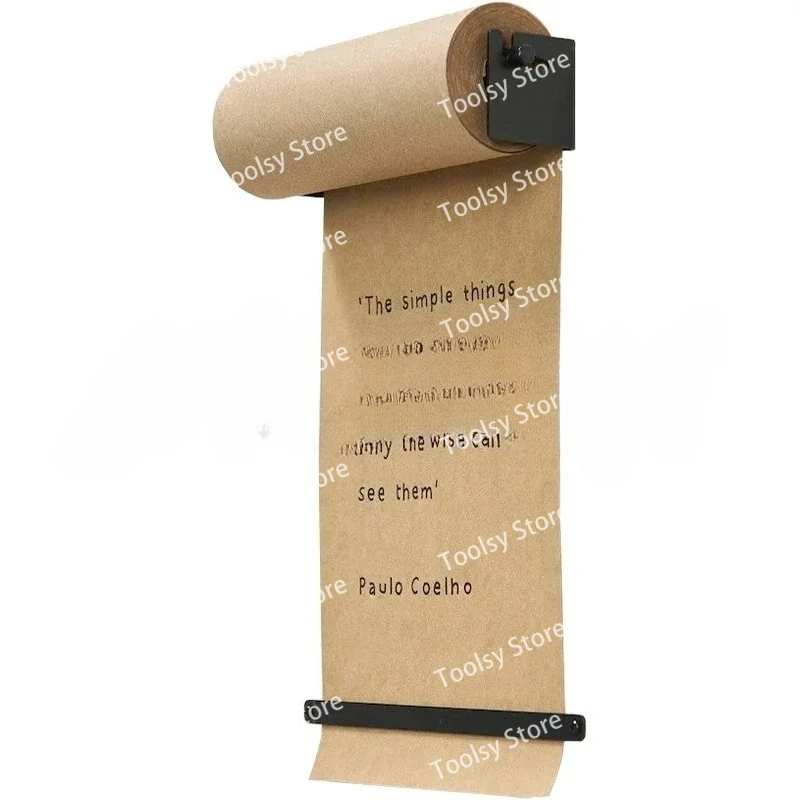 Pizarra de Papel Kraft para Escribir y Dibujar, Diseño Moderno, para Montar en la Pared, para Cafeterías, Menús, y Dibujos Infantiles