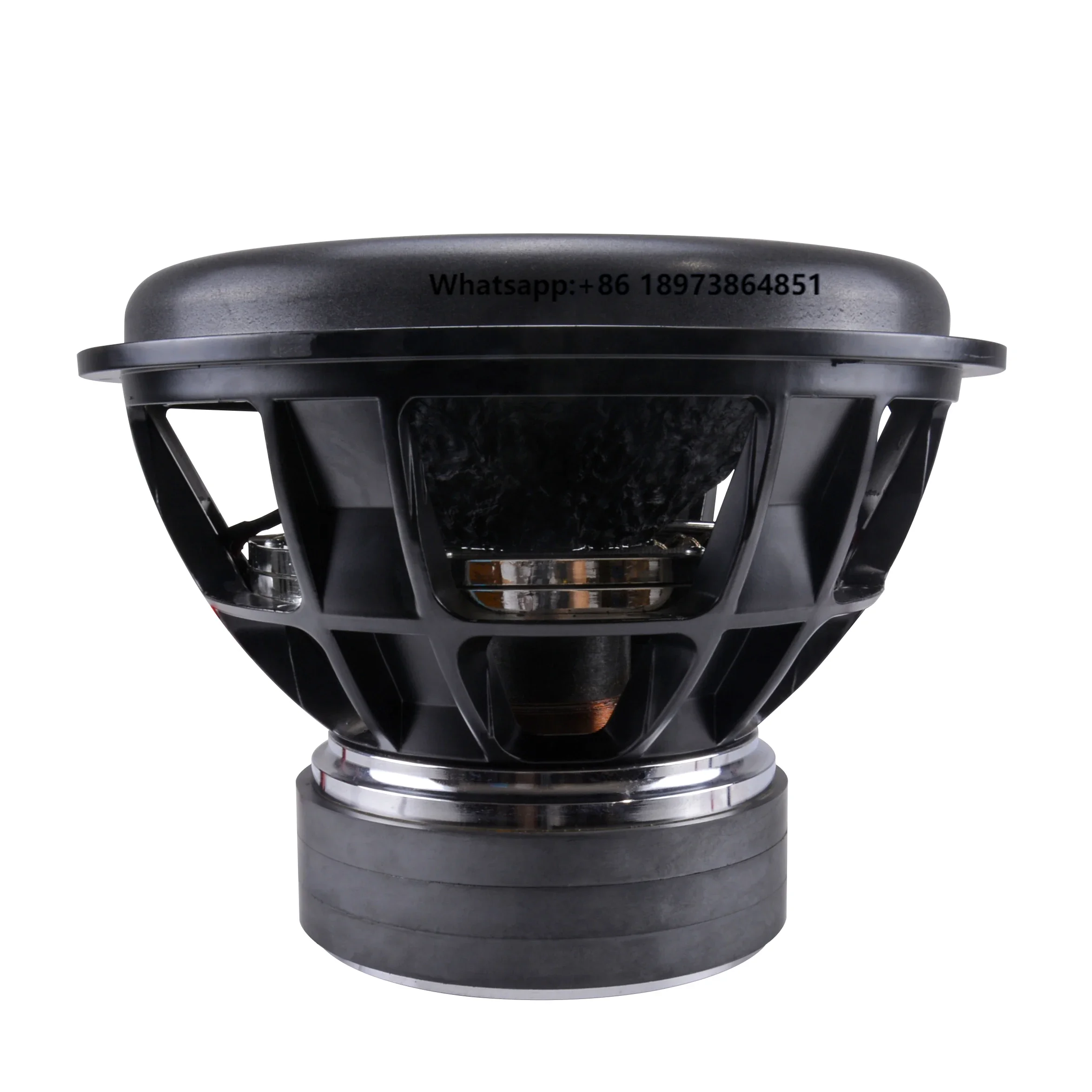 

Hanson 6.5inch 3 Way Car Subwoofer Vehicle Audio Loudspeaker Amplifier Drive Speaker Unit Music Car Woofer with Powered Tweeter
