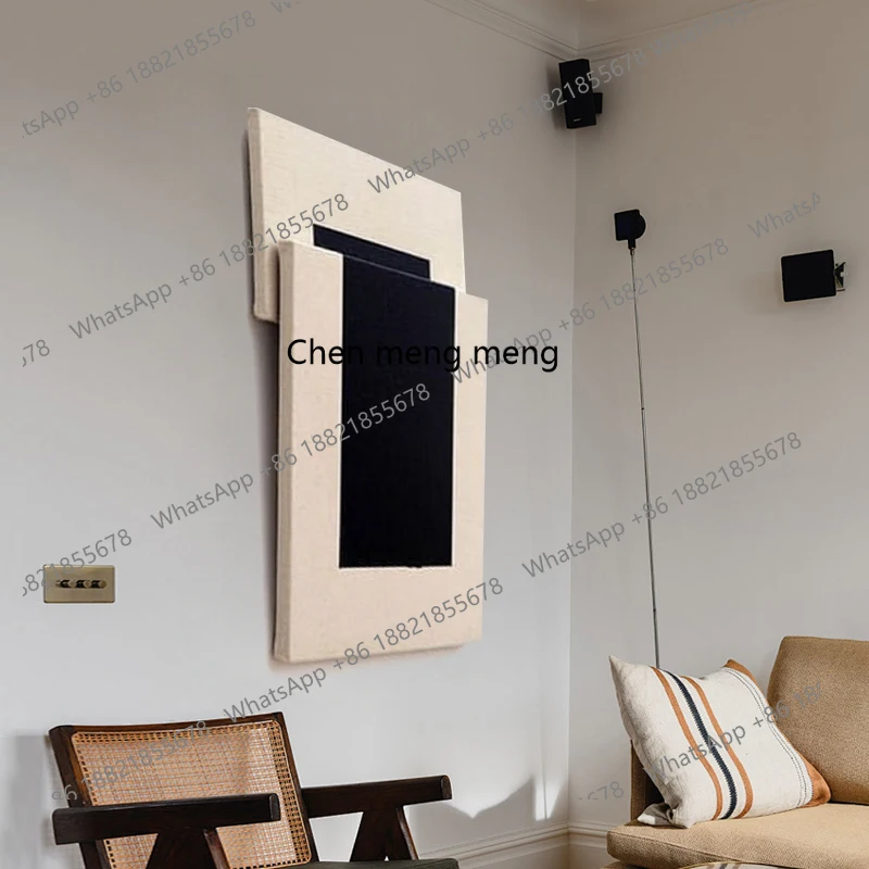 

Wabi Silent Wind Vertical Three-dimensional Craft Entry Door Entrance Living Room Decorative Painting