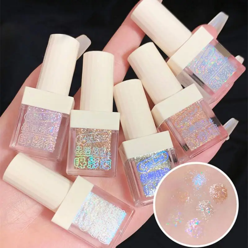 Focallure Diamond 18 Colors Shiny Glitter Eyeshadow Makeup Waterproof White Nude Pink Red Eye Shadow Liquid Eyeshadow Makeup