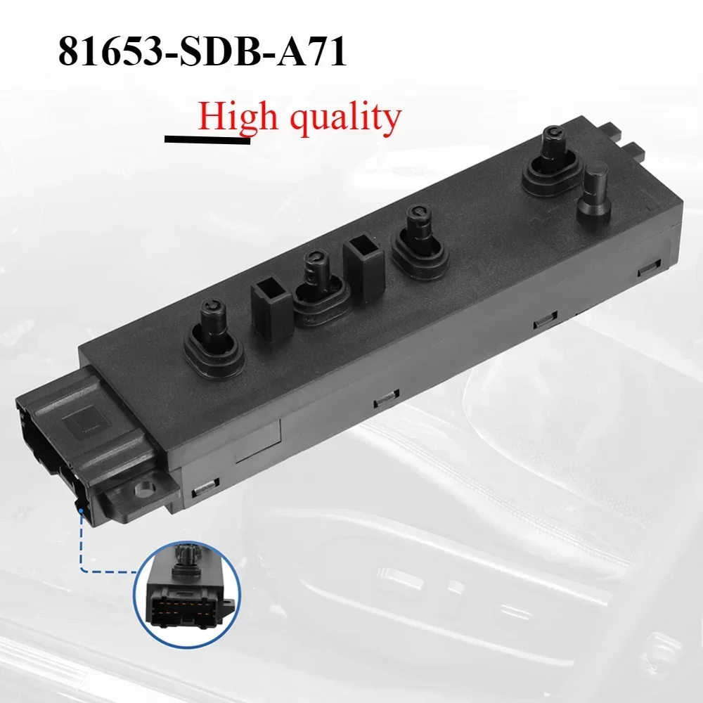 

For RDX 07-18 TL 2004-2014 Car Power Seat Switch Left Front Driver Side Electric Seat Adjuster Switch Compatible 81653-SDB-A71