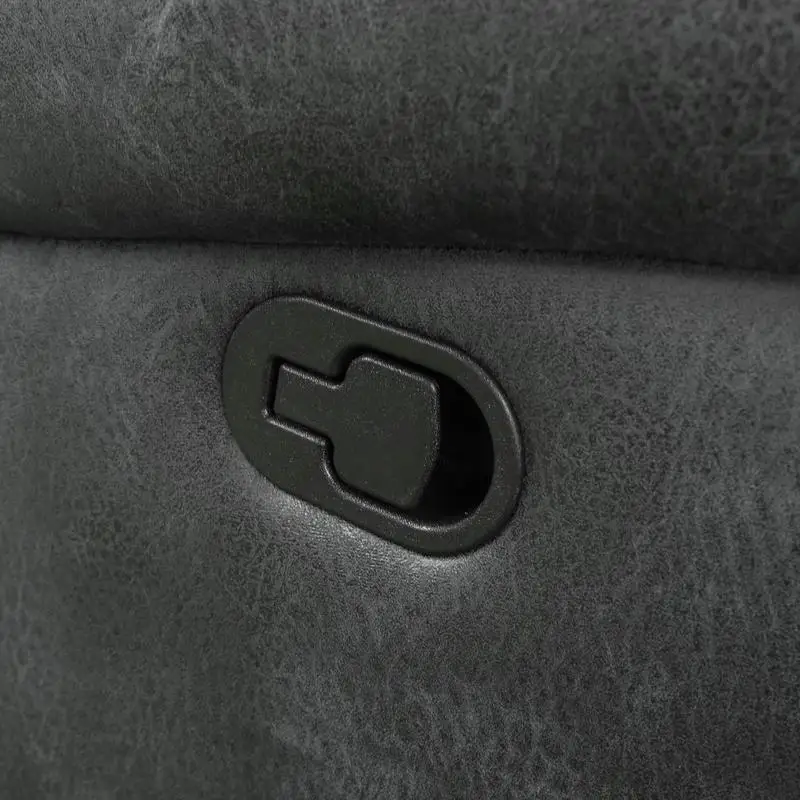 أريكة استلقاء باللون الرمادي بتصميم عصري ومريحة لغرفة المعيشة