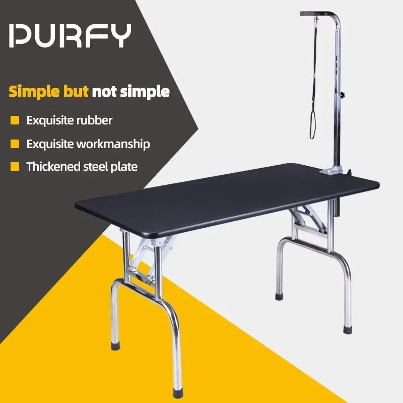 Pet Grooming Table H-Shape Folding Competition Table for Dogs and Cats
