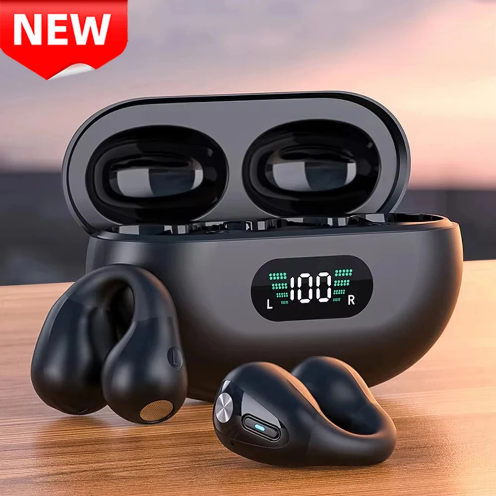 NEUE Original Knochenleitungs-TWS-Ohrhörer Ambie Sound Earcuffs Ohrring Kabellose Bluetooth-Kopfhörer Sport-Headset 2026