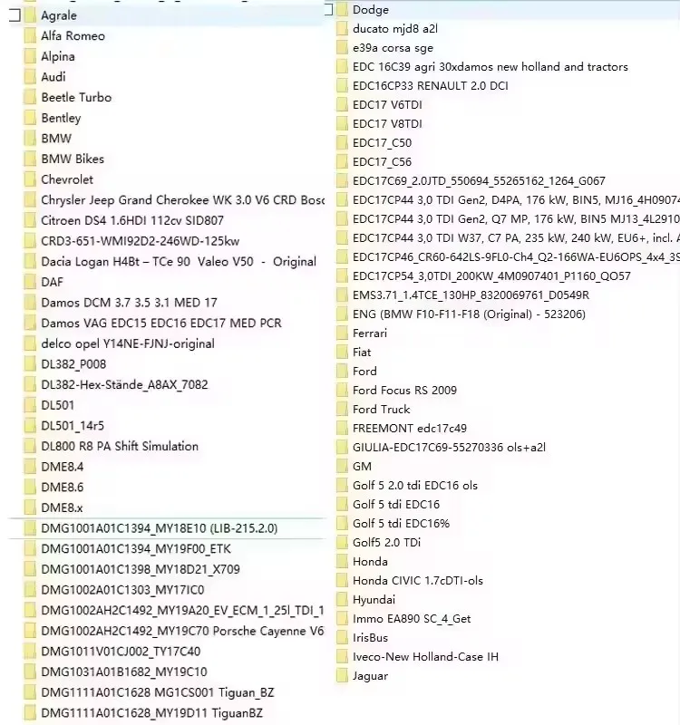 最新のECUプログラミングツール Winols 4.7 ソフトウェア + ECM TITANIUM 26100 + 93GB Damosファイル + サービスツール