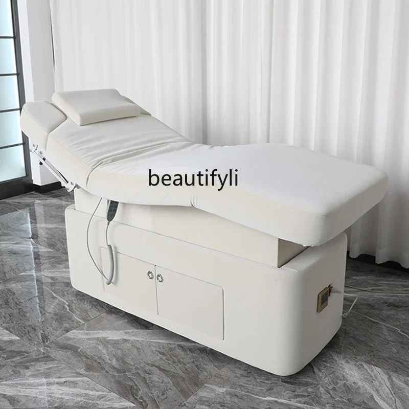 

Overall Lifting Electric Beauty Bed Constant Temperature Heating Skin Management Massage Physiotherapy Massage Bed