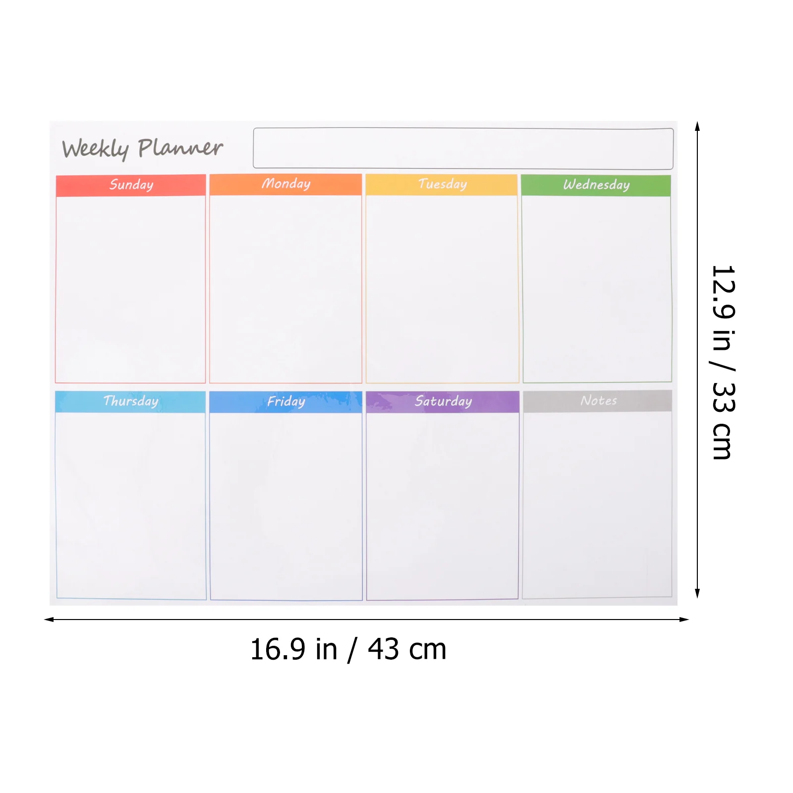 Planner Weekly Fridge Magnets Refrigerator Dry Erase Calendar for Magnetic Advent Calendars