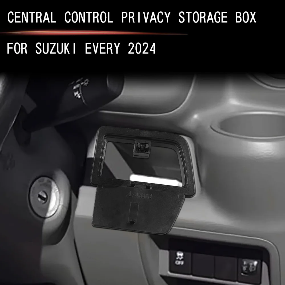 

Car Storage Box Center Console Hidden Storage Box Hidden Storage Box for Suzuki EVERY Interior Accessories 2024 2025 for RHD