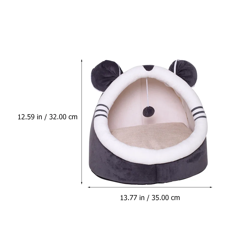 

Warm Bed Cat Calming Bed Puppy Sleeping Dismountable Pet Pad Comfortable Nest Stuffed Indoor Outdoor Cleaning Supplies Pet House