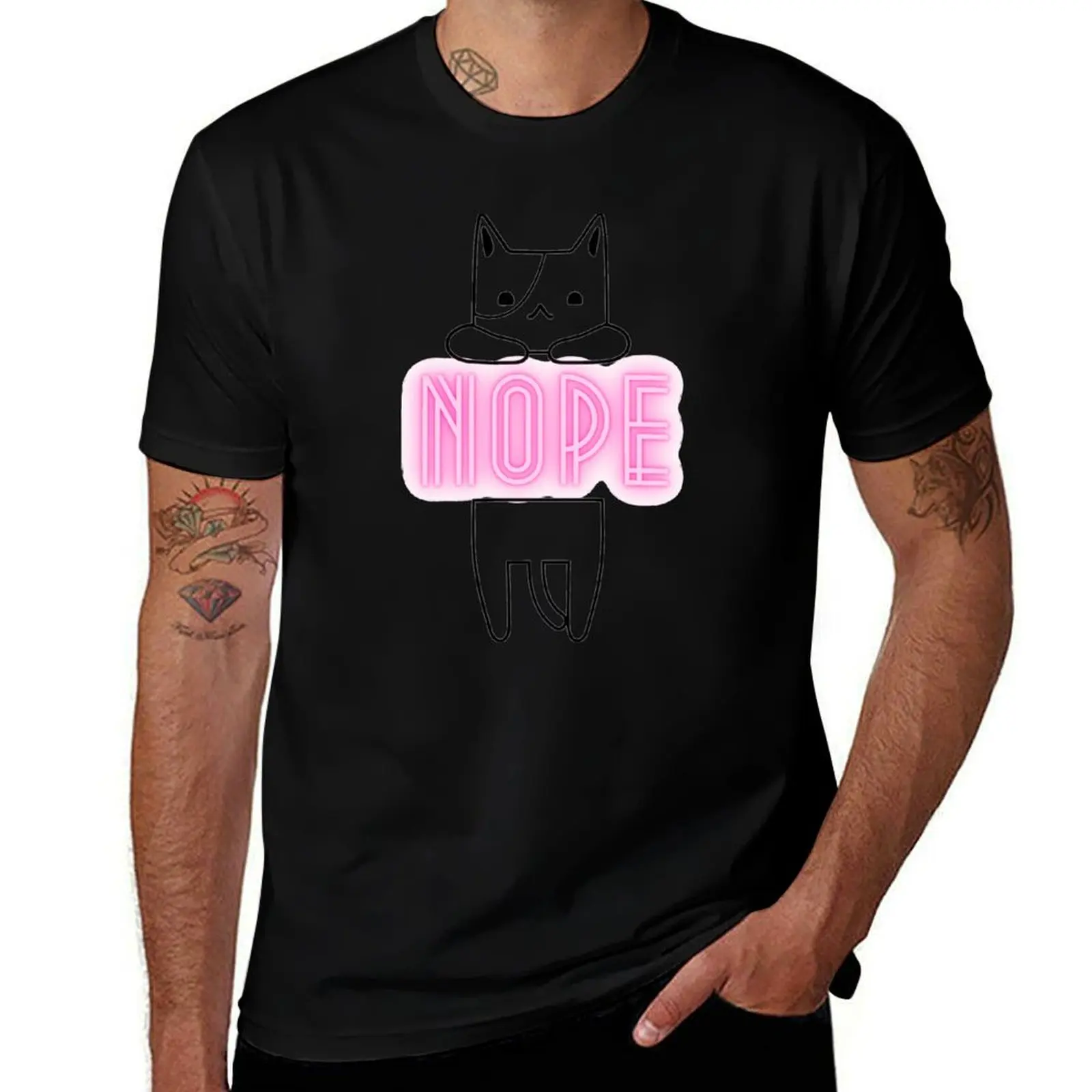 

Nope T-Shirt boys whites funny gifts tops tshirts for men