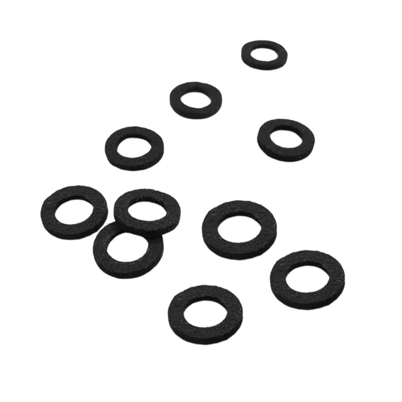 10 Piece Noise Reducing Felt Pads set for Trumpet Keys Improved Sound Quality