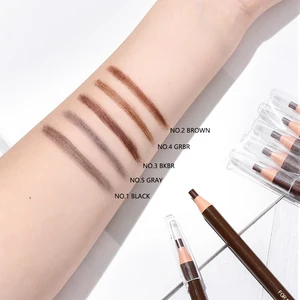 Rest eyebrow pencils, not sharpening needs eyebrow pencils, natural color rendering, sweat proof and spot test 12 Main Sales Eyeshadow of Eyebrow - №2