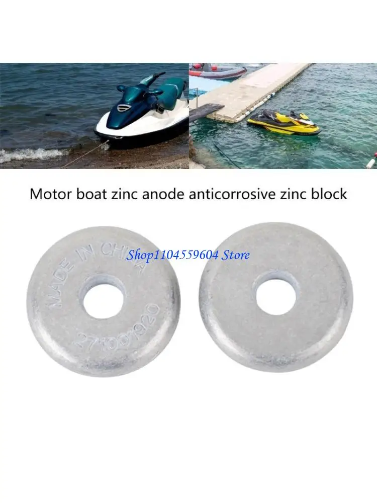 

12QM Motorboat Anode AntiCorrosion Zinc Block 271001920 For Sea-Doo RXP RXT