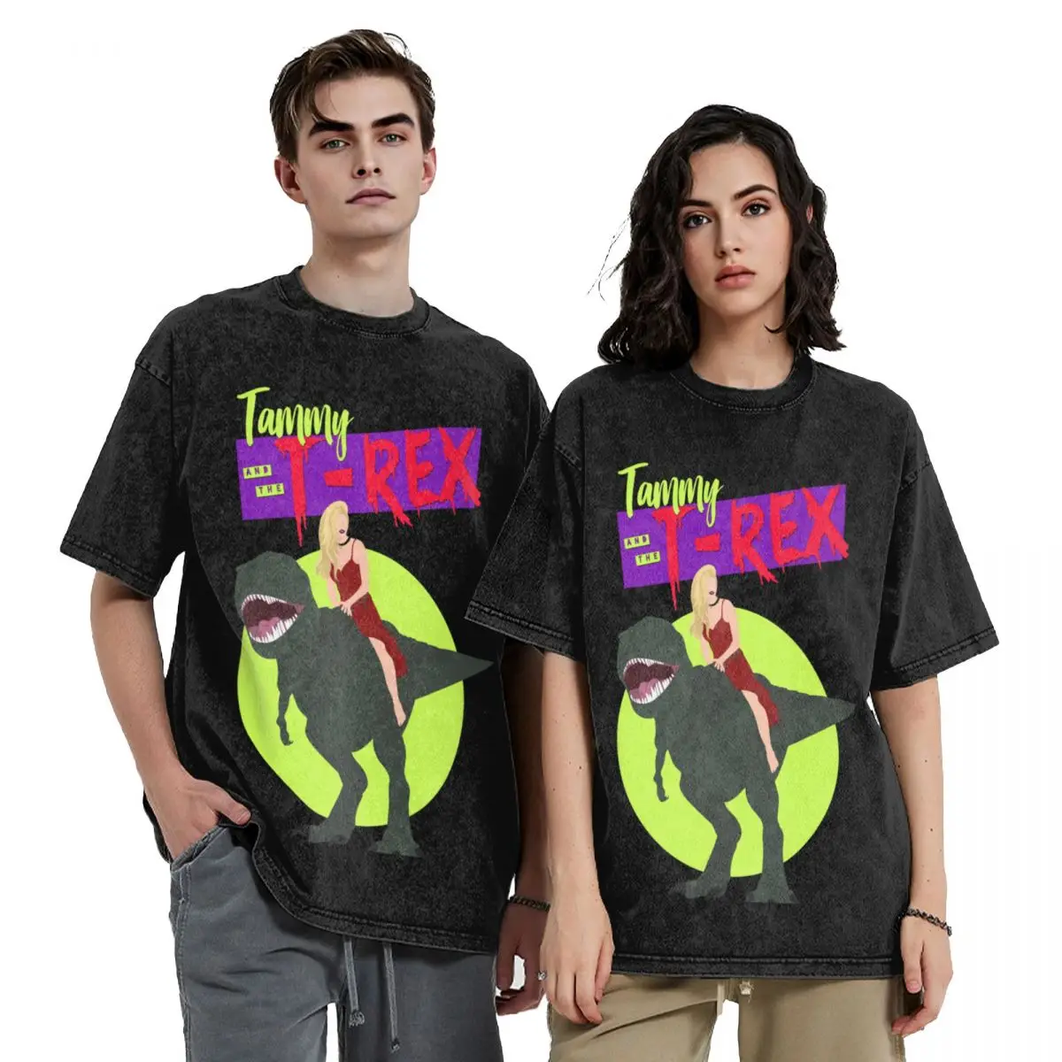 

Tammy and the Teenage T-Rex T-Shirt funny meme t-shirts customs design your own croswit shirt man fitted t shirts for men