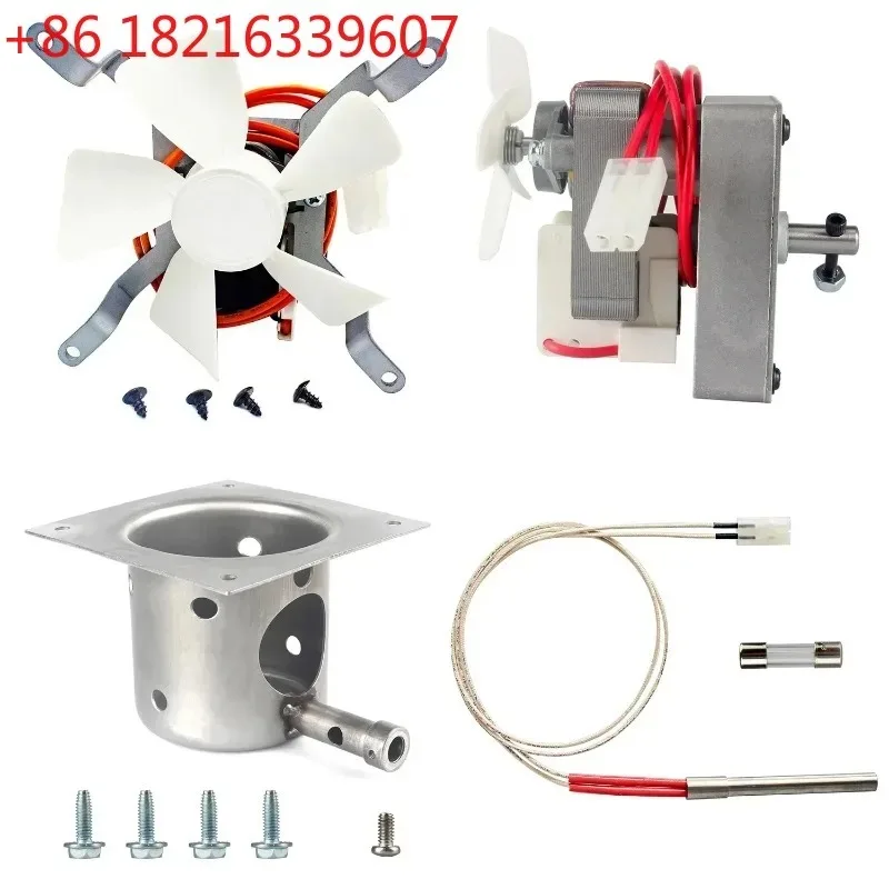 

TAO Auger Motor, Induction Fan Kit, Fire Burn Pot and Hot Rod Ignitor for Traeger and Pit Boss Wood Pellet Grill Parts Replaceme