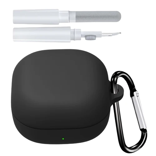 Imagen 1 del producto Funda de silicona Compatible con Samsung Galaxy Buds Core con llavero accesorios para auriculares Funda Carcasa