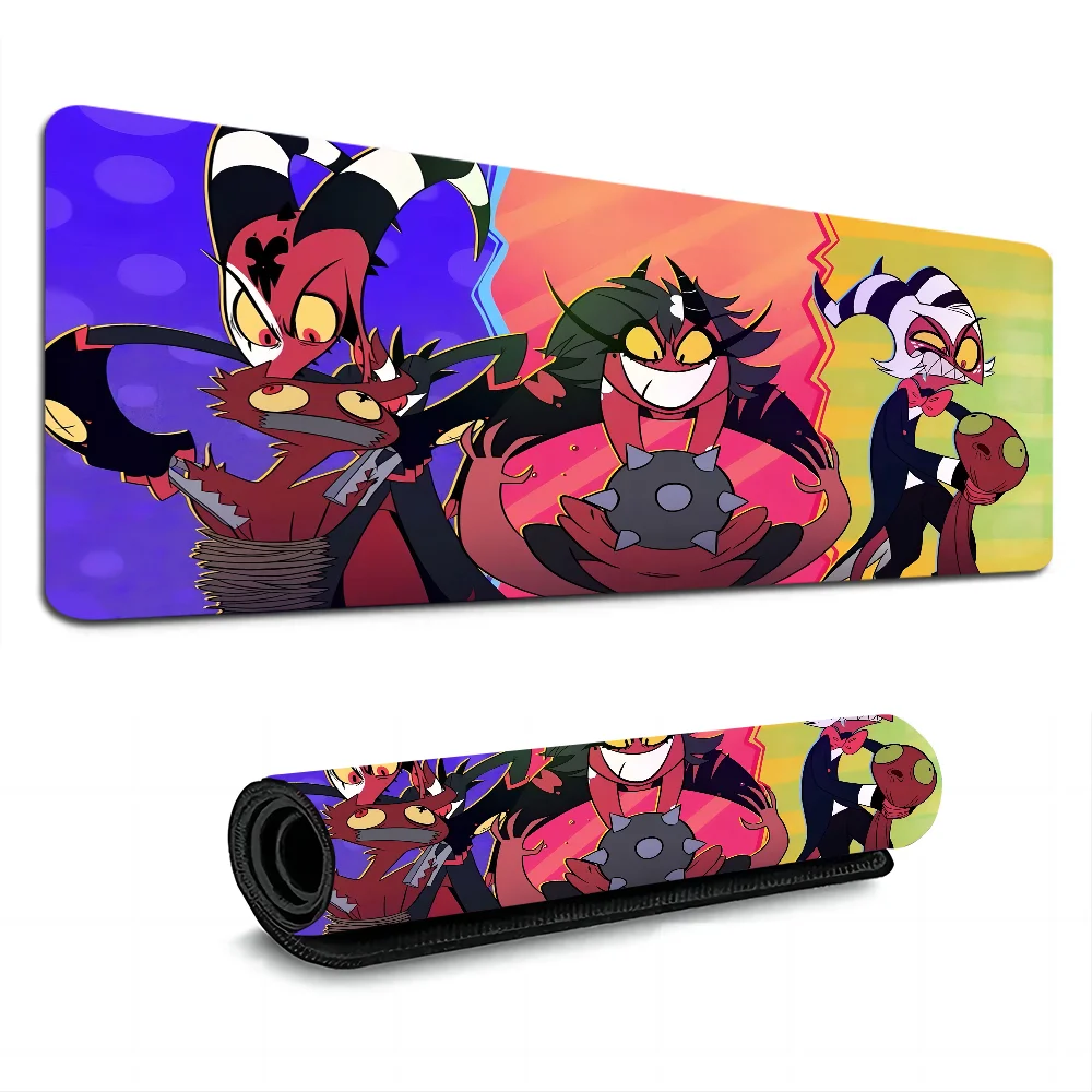 

Cartoon H-Helluva Boss Terror In Stocked Laptop Gaming Mice Mousepad Size For Large Edge Locking Game Keyboard Pad